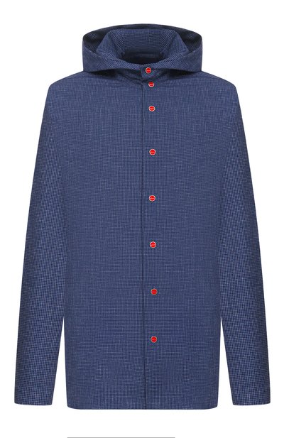 Мужская шерстяная рубашка KITON, арт. UMCPETEK0627C