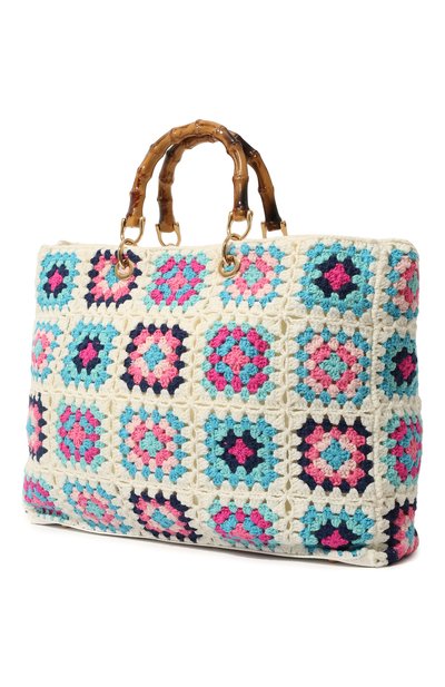 Сумка MC2 SAINT BARTH белого цвета по цене 26050 руб., арт. STBA VICT0RIA CR0CHET/VIC0004/02070B, фото 2 Сумка MC2 SAINT BARTH, арт. STBA VICT0RIA CR0CHET/VIC0004/02070B, фото 2