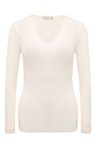 Женский пуловер из шерсти и шелка HANRO, арт. 071418