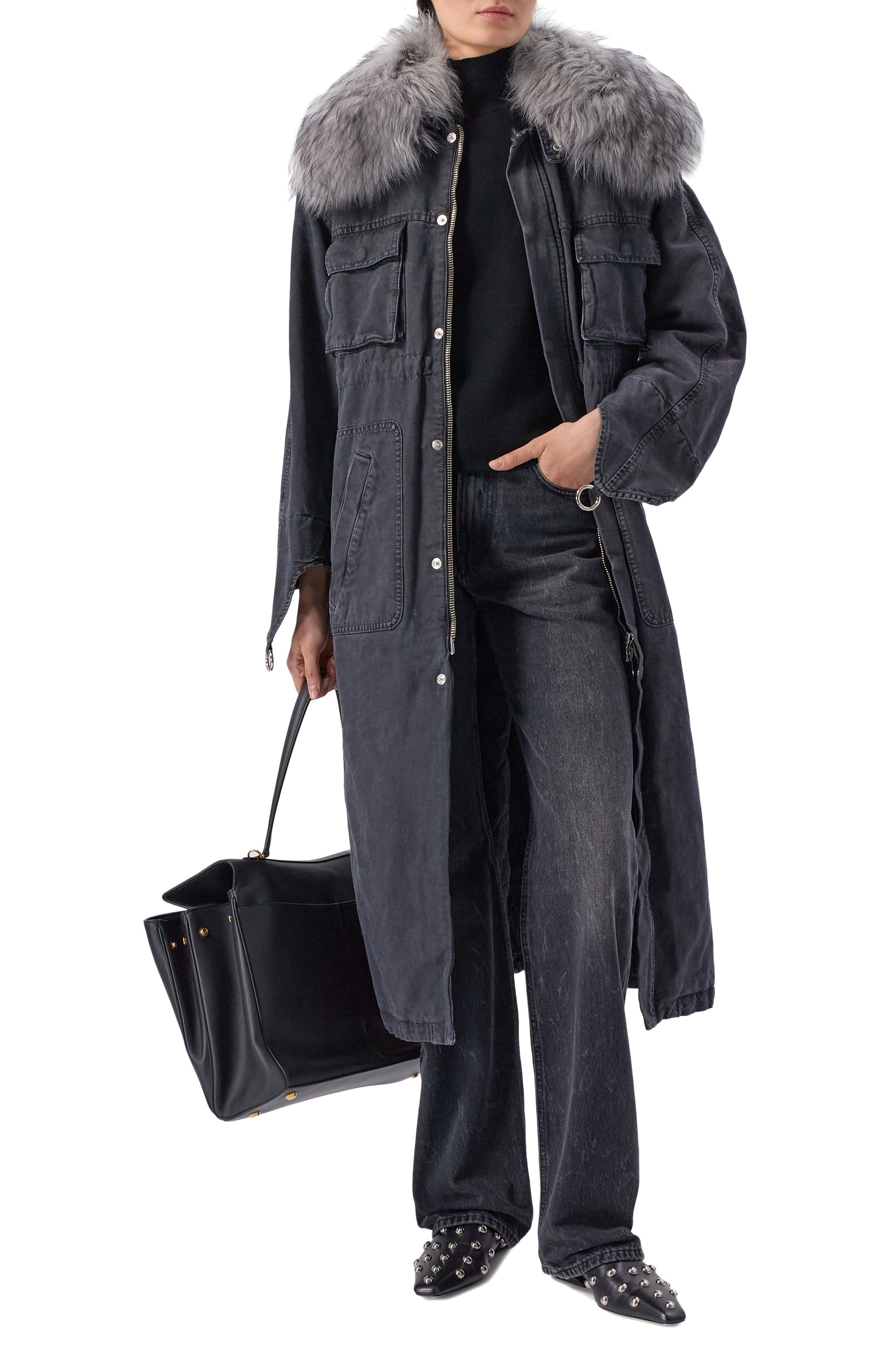 Хлопковая парка BLUMARINE, арт. 2J222A, фото 2