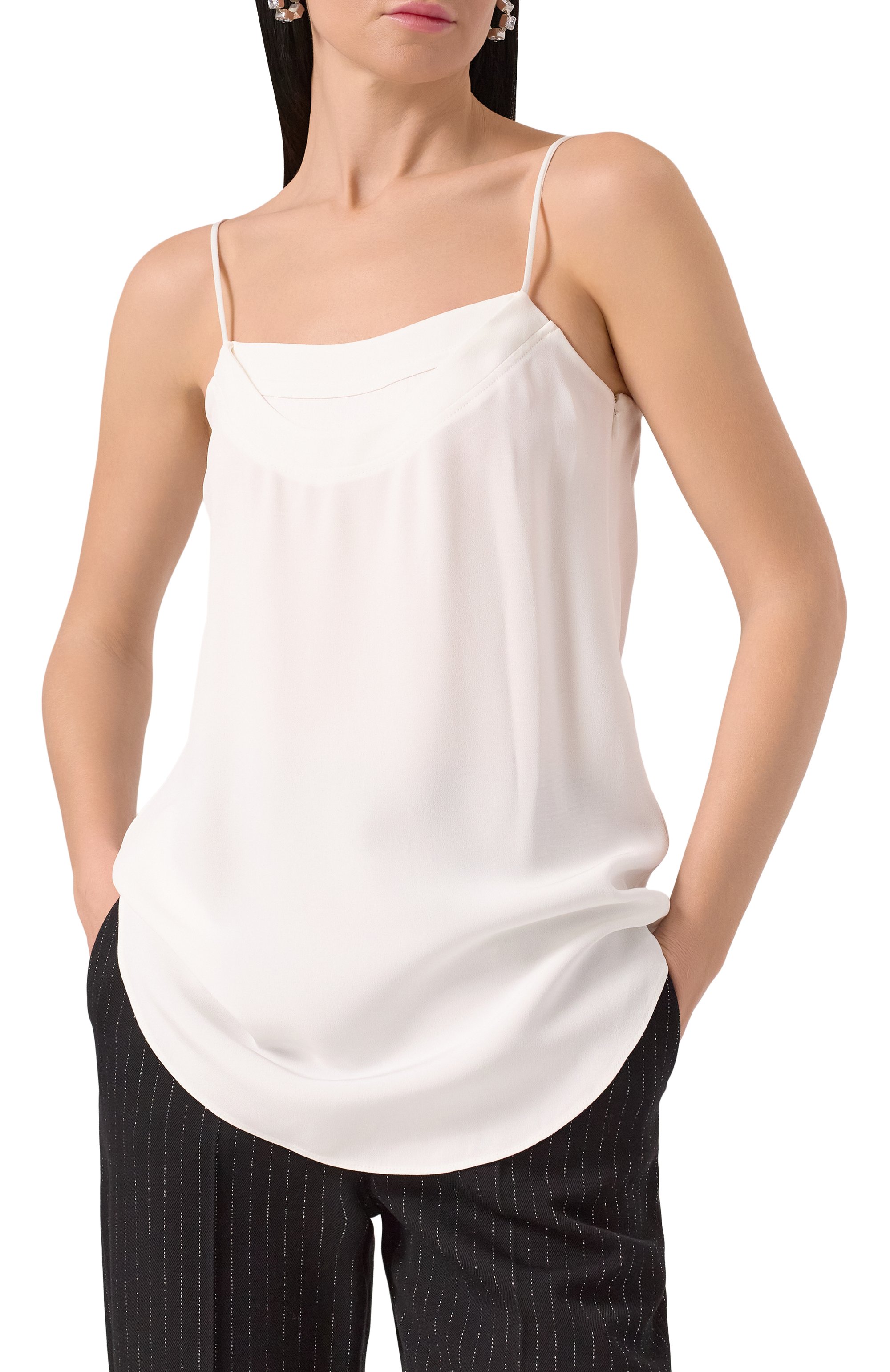 Топ из вискозы BALMAIN, арт. EF1AD255/MB01, фото 3