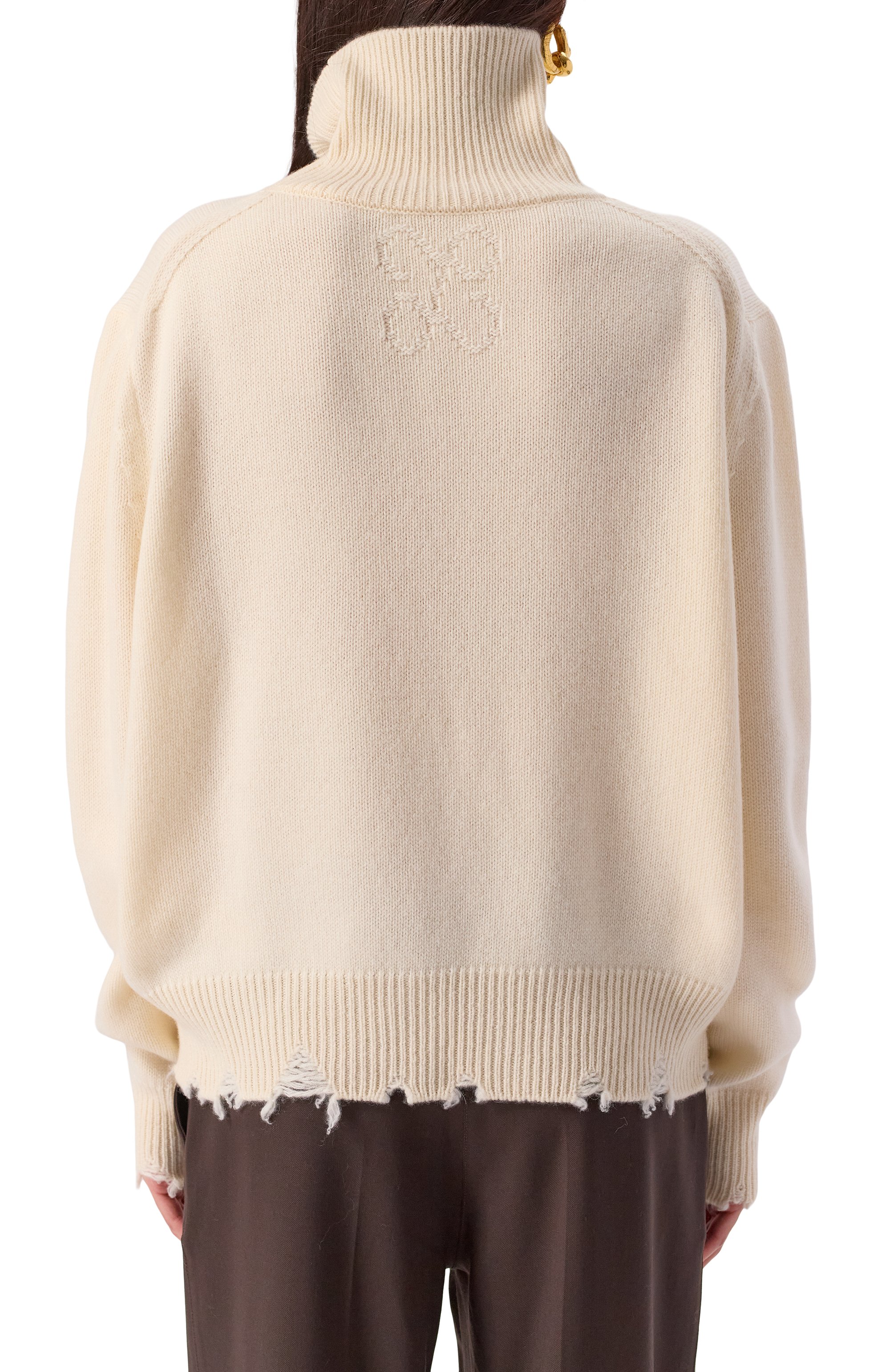 Кашемировый свитер AND THE BRAND, арт. W24-SW006-0701-101, фото 4