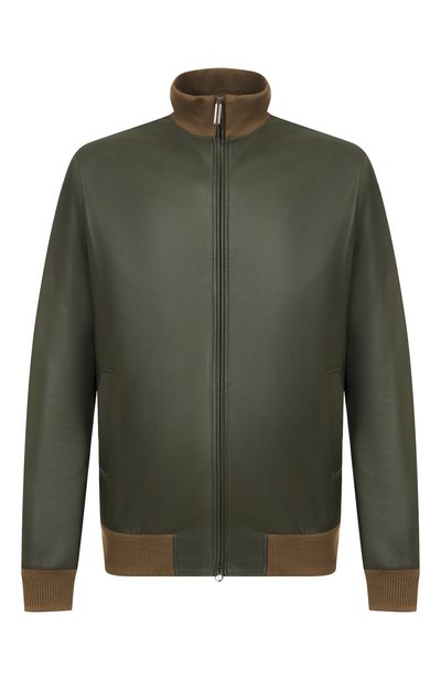 Мужской кожаный бомбер STEFANO RICCI, арт. M7J6100260/NPNUV5