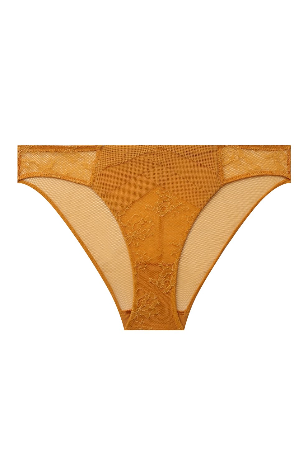 Трусы-слипы CHANTAL THOMASS горчичного цвета по цене 8190 руб., арт. T09330, фото 1 Трусы-слипы CHANTAL THOMASS, арт. T09330, фото 1