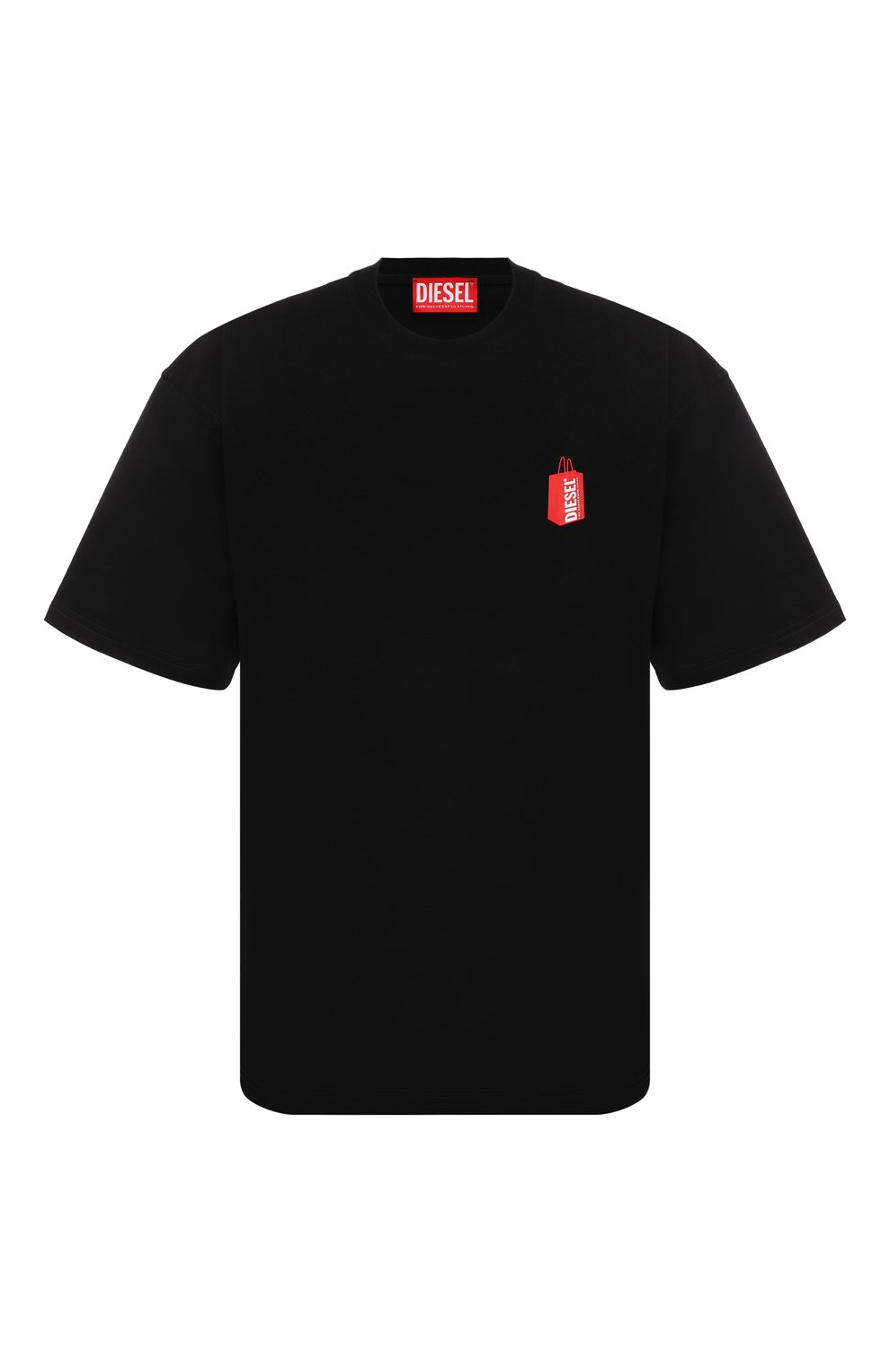 Хлопковая футболка DIESEL, арт. A12277/0KKAJ, фото 1