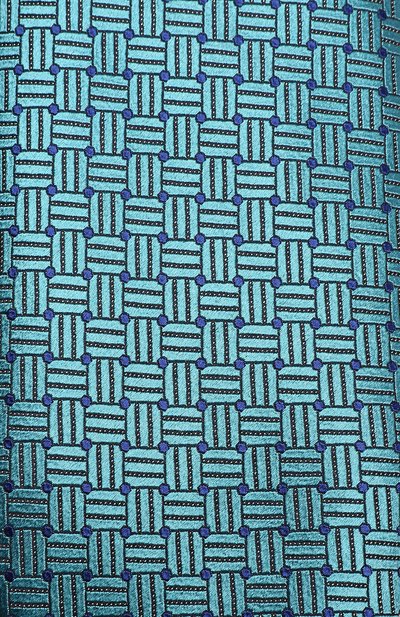 Шелковый галстук с узором ZEGNA, арт. Z9E661XW, фото 3