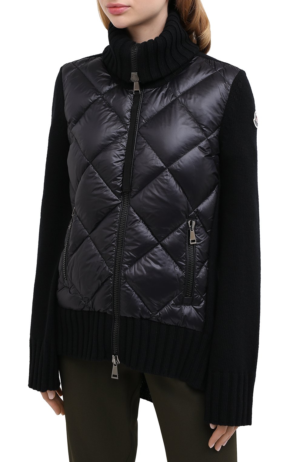 Шерстяной кардиган MONCLER, арт. F2-093-9B516-00-A9197, фото 3