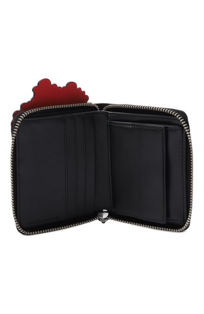 Кожаный кошелек MARC JACOBS (THE) красного цвета по цене 26800 руб., арт. 2P6SMP012S01, фото 3 Кожаный кошелек MARC JACOBS (THE), арт. 2P6SMP012S01, фото 3