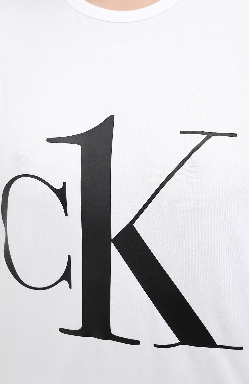 Хлопковая футболка CALVIN KLEIN, арт. QS6436E, фото 5