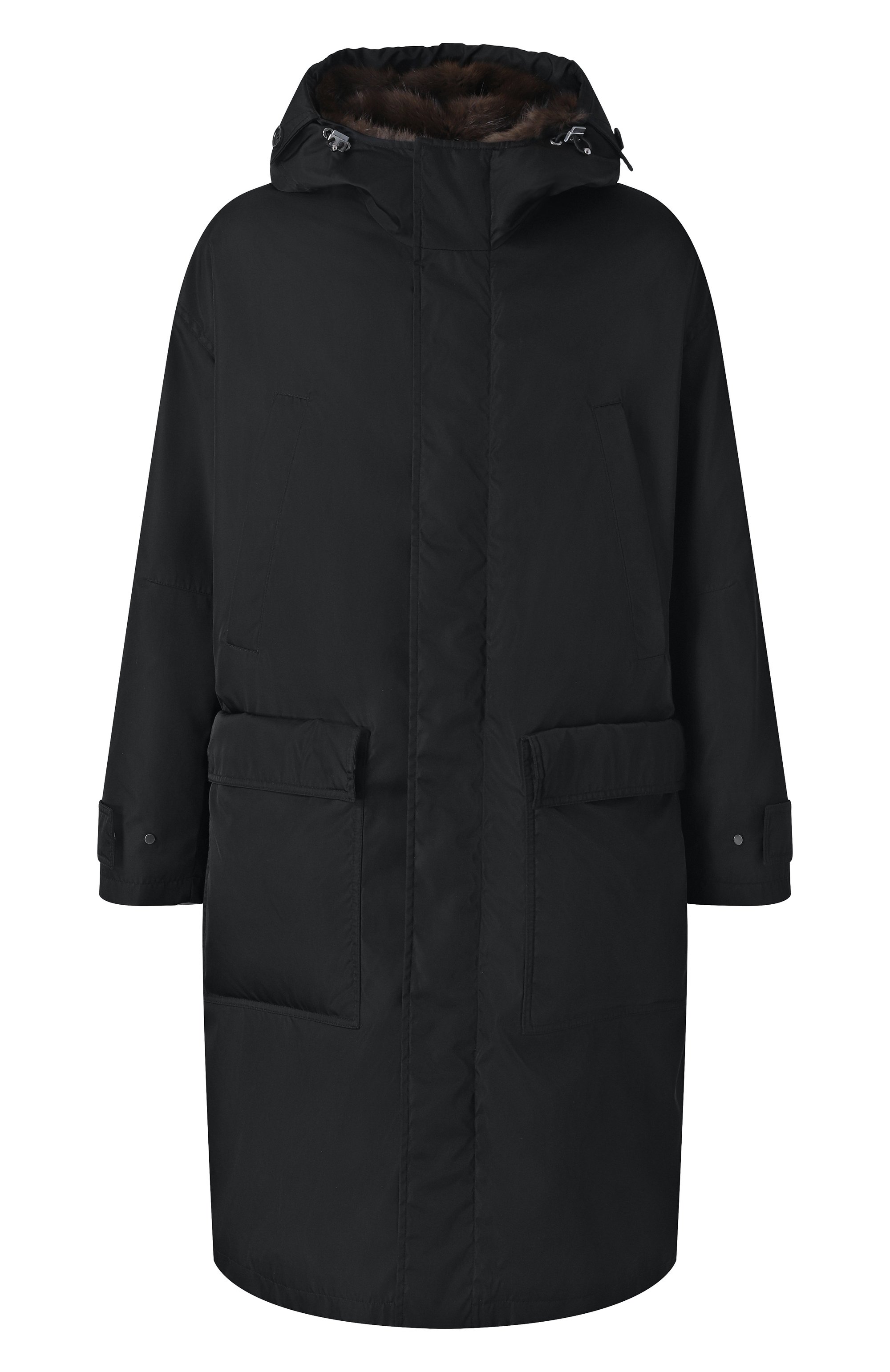 Парка с подкладкой из соболя MVST, арт. FTEPL-ES4395SB/GR1651, фото 1