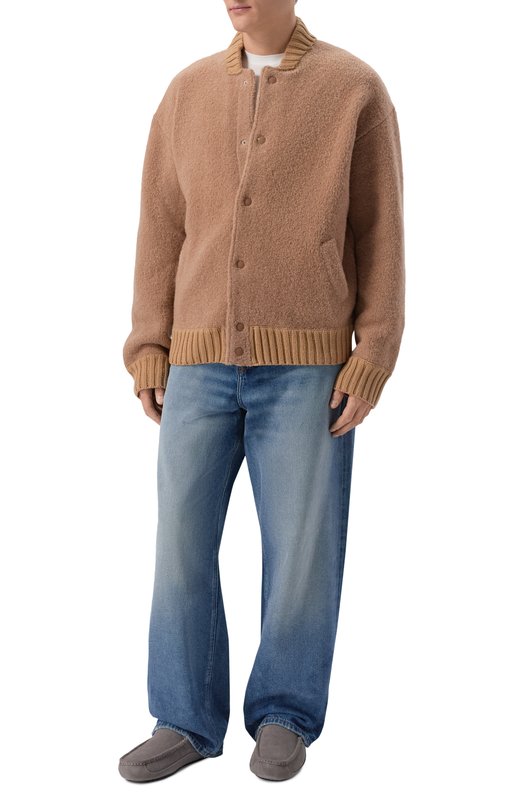 Замшевые мокасины Ascot UGG 1101110 Серый  1101110 Фото 2