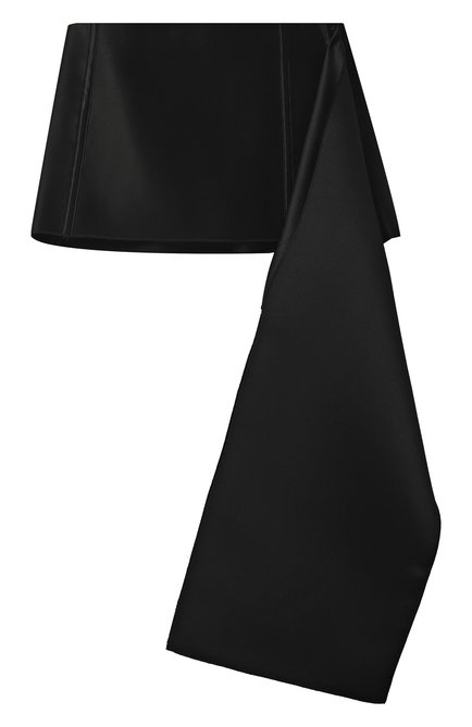 Женская атласная юбка PRADA, арт. P192TG-393-F0002