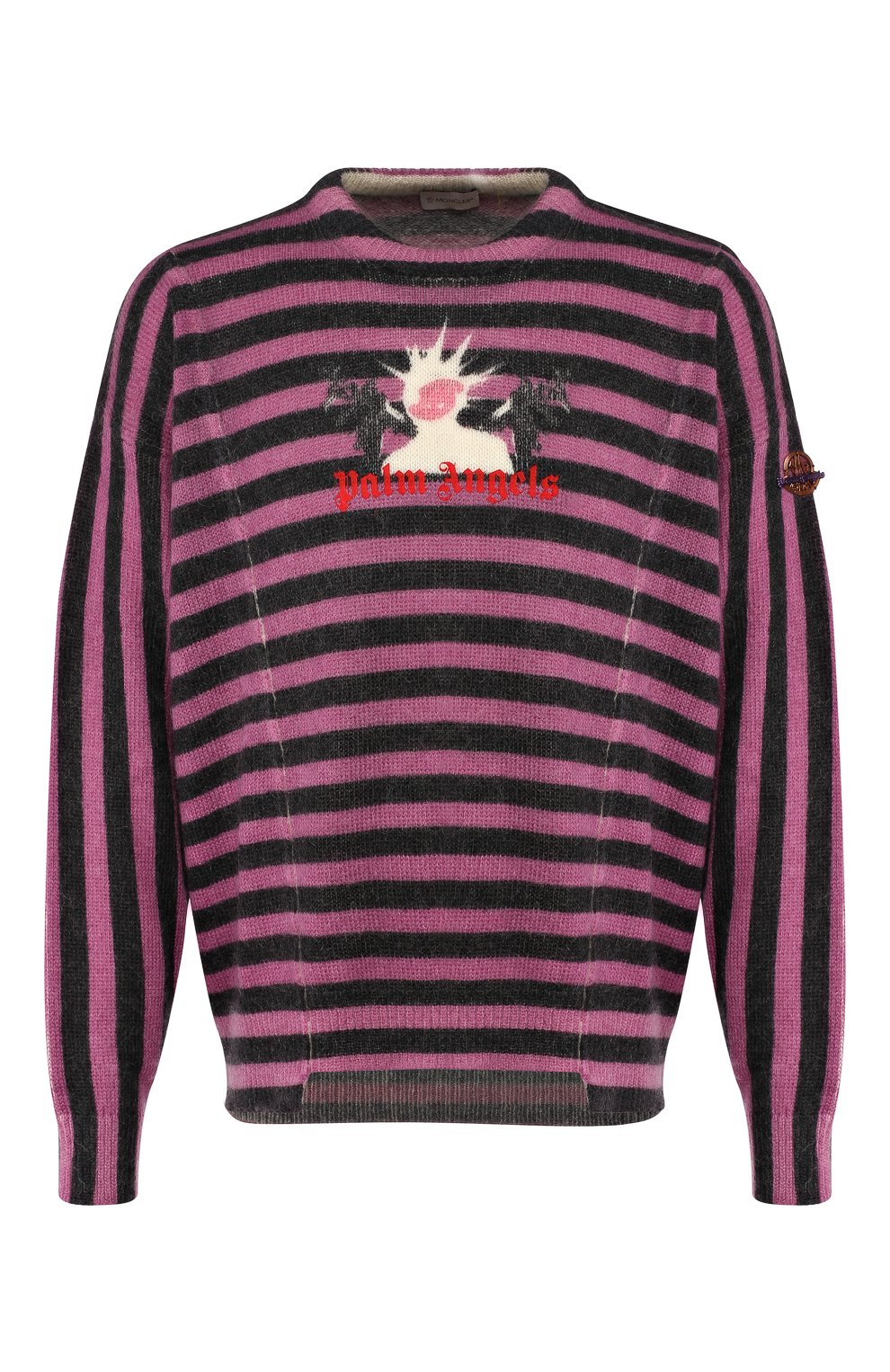 Свитер 8 moncler palm angels MONCLER GENIUS разноцветного цвета по цене 59950 руб., арт. E2-09L-90004-00-A9128, фото 1 Свитер 8 moncler palm angels MONCLER GENIUS, арт. E2-09L-90004-00-A9128, фото 1