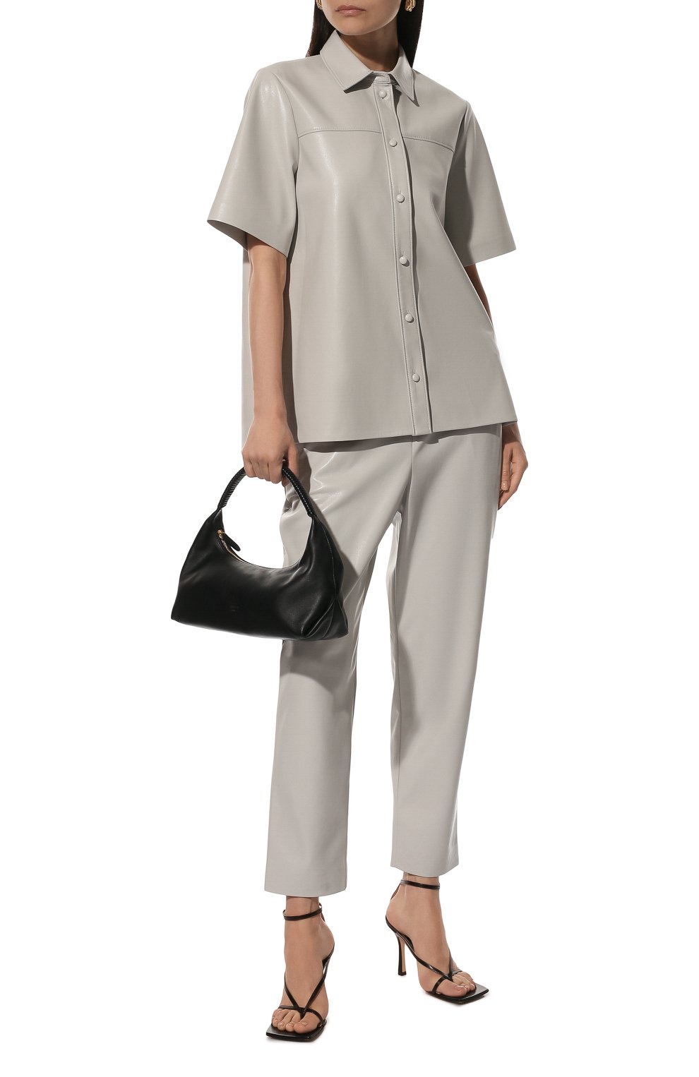 Брюки из экокожи BOSS, арт. 50472018, фото 2