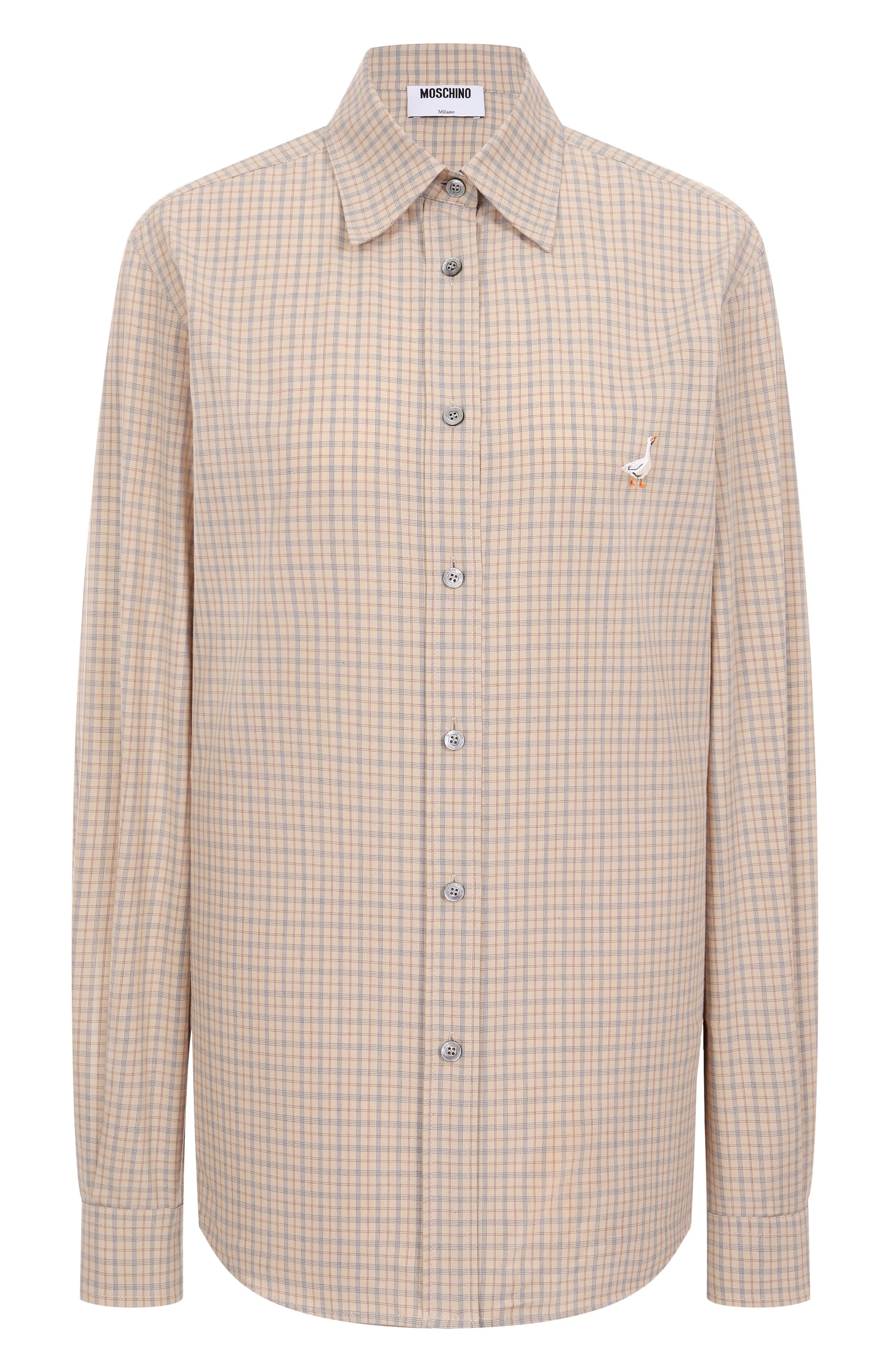 Хлопковая рубашка MOSCHINO, арт. A0227/5548, фото 1