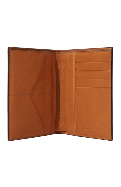 Кожаная обложка для паспорта BRUNELLO CUCINELLI, арт. MWTGU371, фото 3