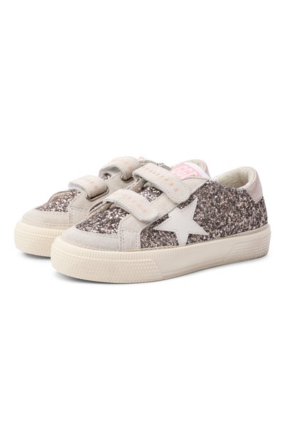 Кожаные кеды may GOLDEN GOOSE DELUXE BRAND, арт. GYF00598.F007433