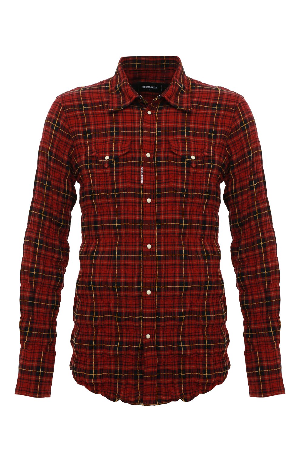 Хлопковая рубашка DSQUARED2, арт. S74DM0657/S54785, фото 1
