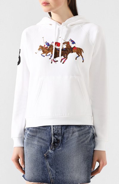 Хлопковое худи POLO RALPH LAUREN, арт. 211792456, фото 3