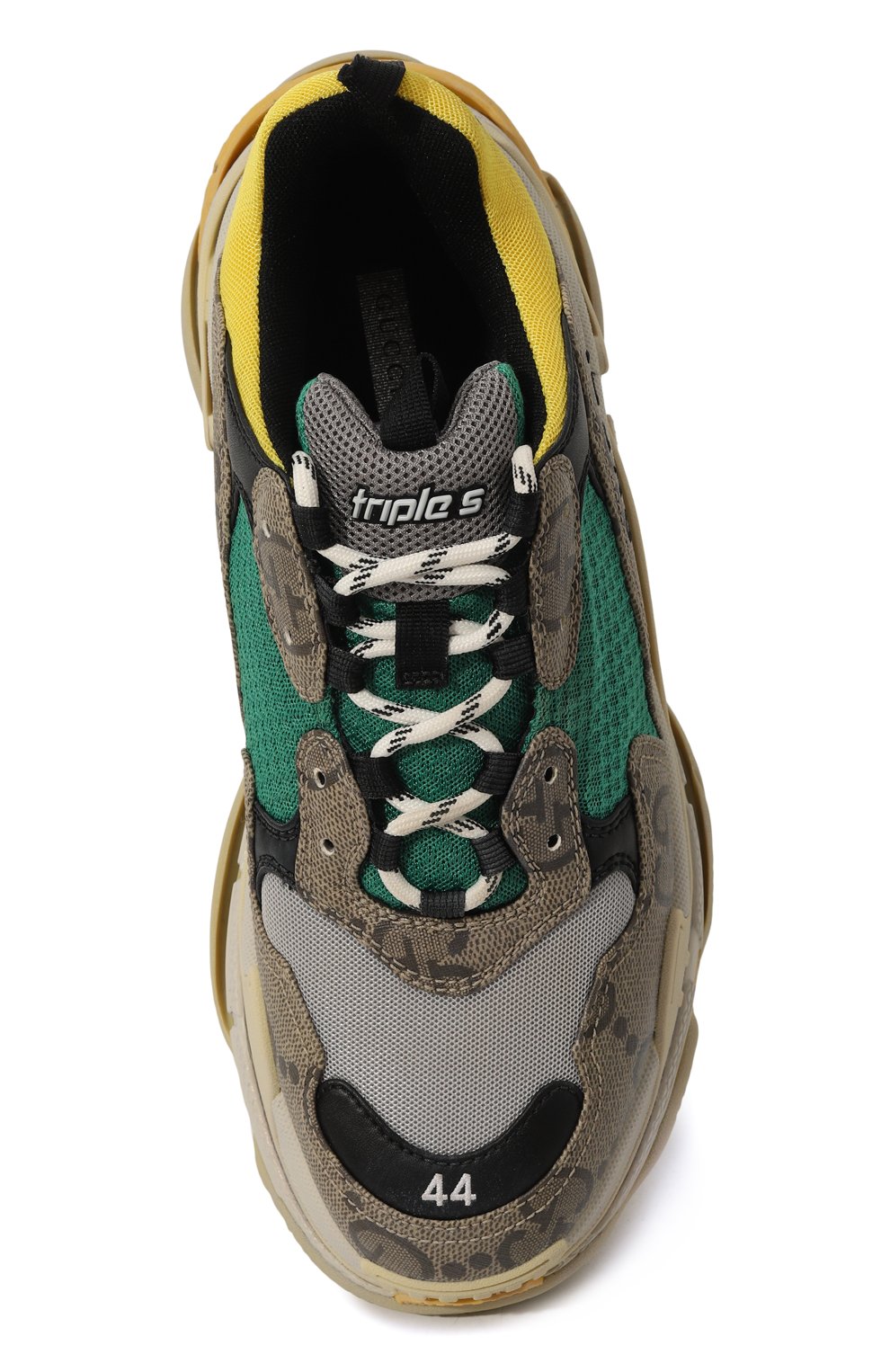 Комбинированные кроссовки gucci x balenciaga triple s GUCCI, арт. 681067 UMO20, фото 6