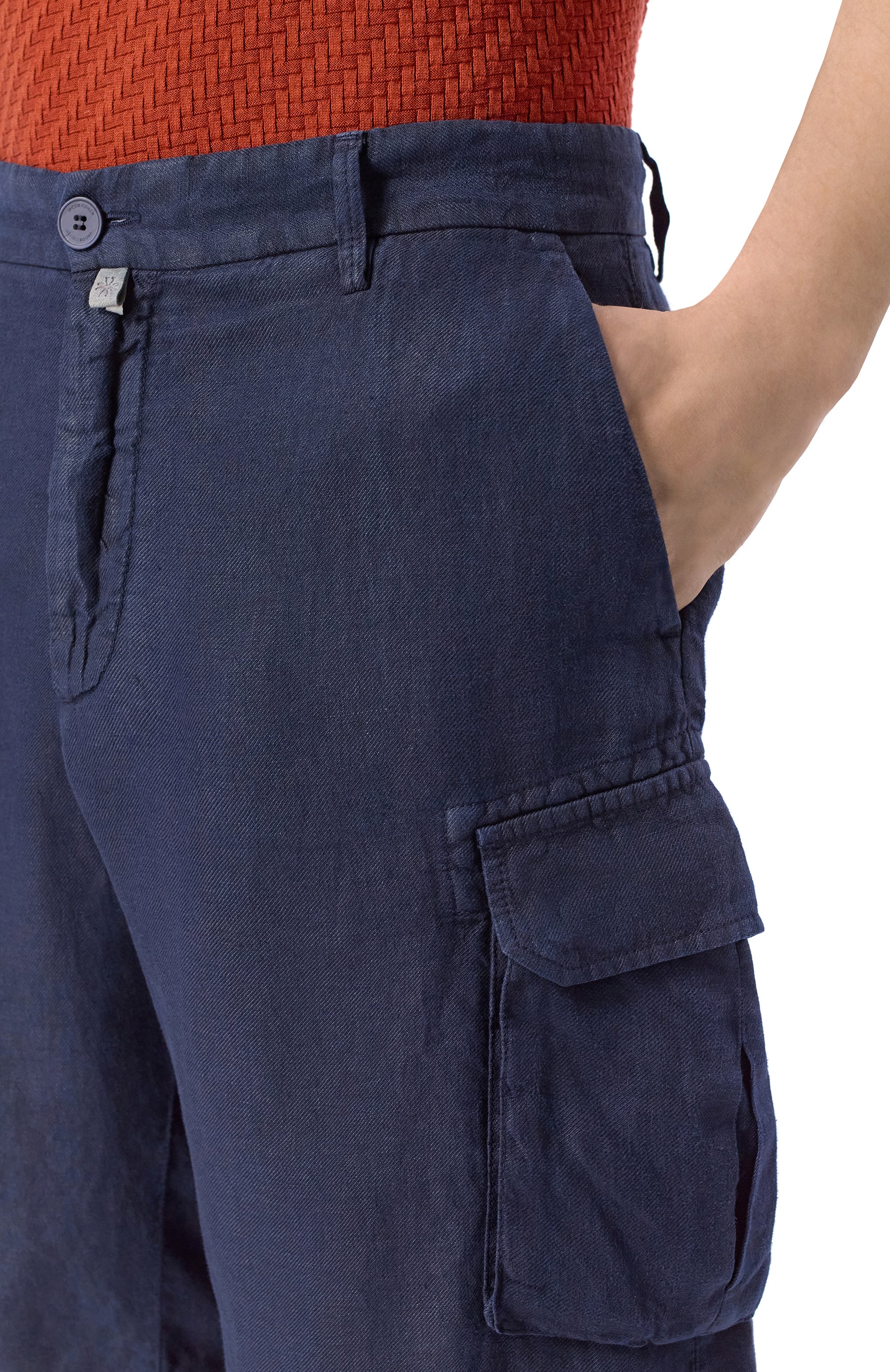 Льняные шорты JACOB COHEN, арт. JUR_NR019 001 T891A T0, фото 5