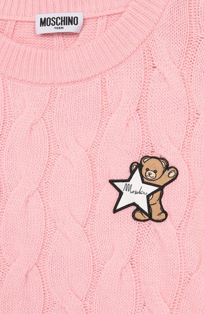 Свитер из вискозы и шерсти MOSCHINO, арт. HDW02I/LHE82, фото 3