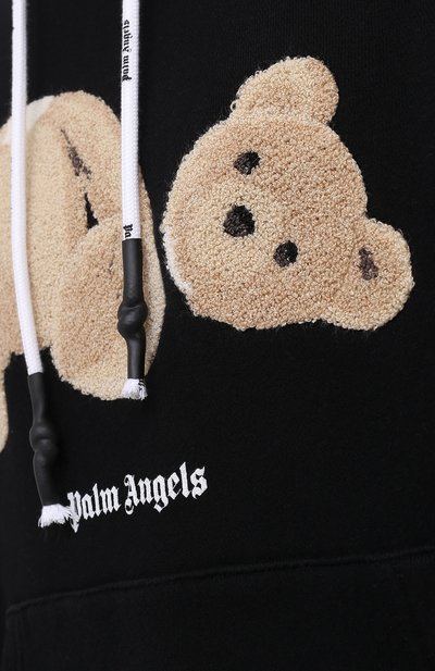 Хлопковое худи PALM ANGELS, арт. PMBB058R21FLE0011060, фото 5