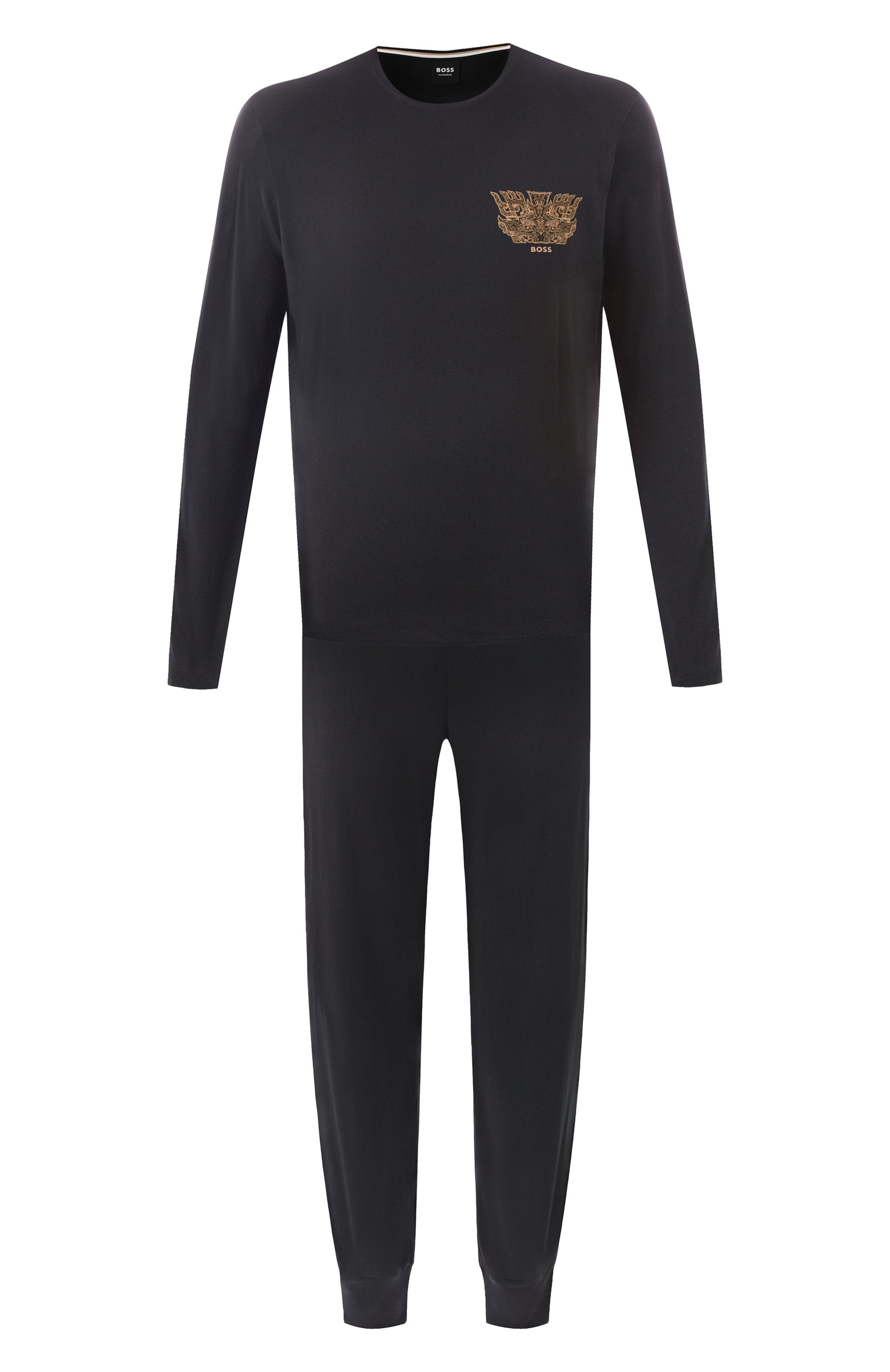 Хлопковая пижама BOSS, арт. 50514892, фото 1