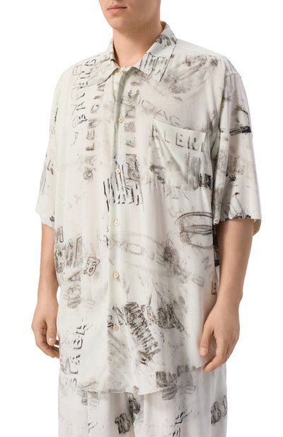 Рубашка из вискозы BALENCIAGA, арт. 852334/TTL78, фото 3
