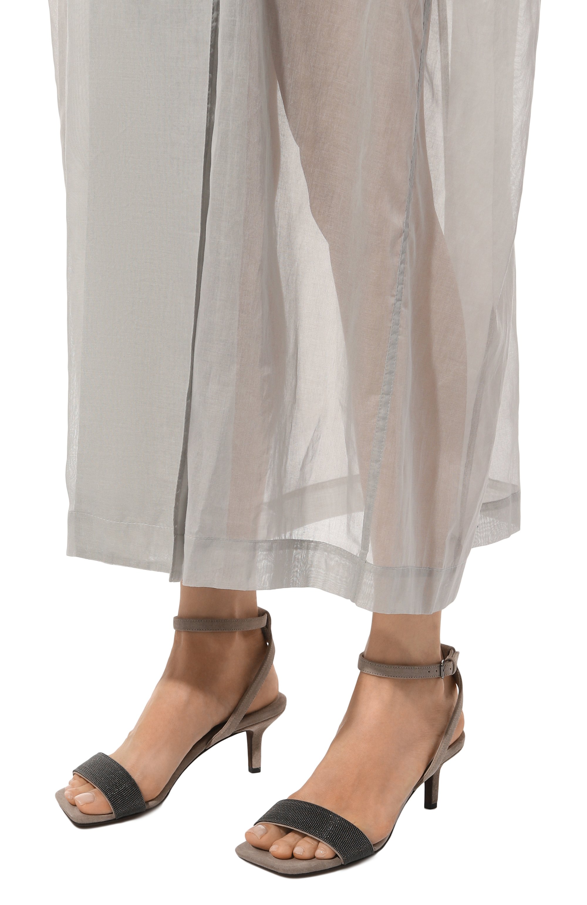 Замшевые босоножки BRUNELLO CUCINELLI, арт. MZSFC2700, фото 3