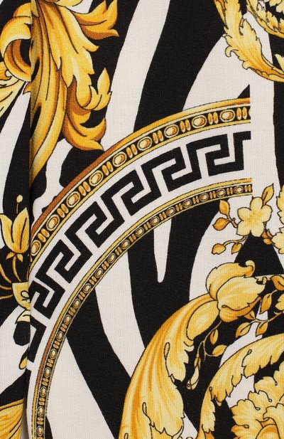 Хлопковые джоггеры VERSACE разноцветного цвета по цене 21150 руб., арт. YD000099/YA00277/6A, фото 3 Хлопковые джоггеры VERSACE, арт. YD000099/YA00277/6A, фото 3