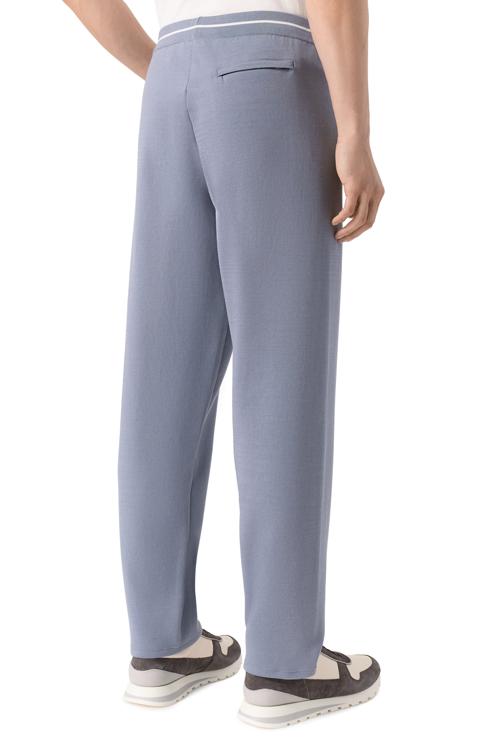 Брюки из хлопка и шелка MVST, арт. M26.CSM.K419/M0142, фото 4