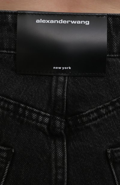 Джинсовые шорты ALEXANDER WANG темно-серого цвета по цене 38700 руб., арт. 4DC2214942, фото 5 Джинсовые шорты ALEXANDER WANG, арт. 4DC2214942, фото 5