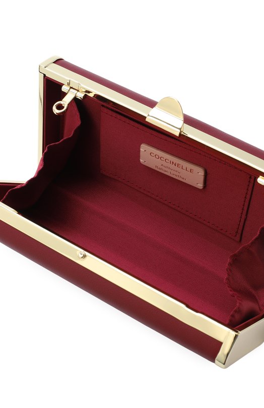 Клатч Liv Coccinelle E1 TR5 19 01 01 Бордовый  E1 TR5 19 01 01 Фото 5