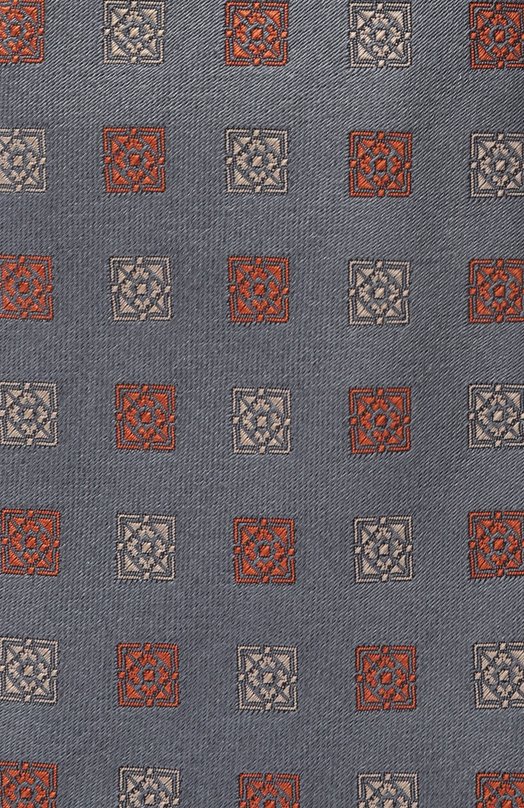 Шелковый галстук Brunello Cucinelli MX8600018 Серый  MX8600018 Фото 4