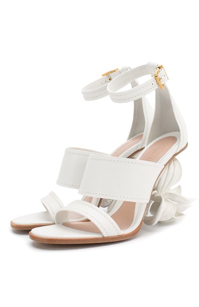 Кожаные босоножки ALEXANDER MCQUEEN, арт. 621831/WHXZG, фото 1