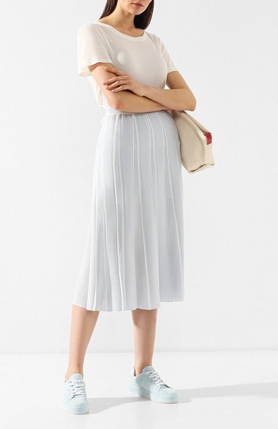 Юбка из смеси кашемира и шелка LORO PIANA, арт. FAI6096, фото 2