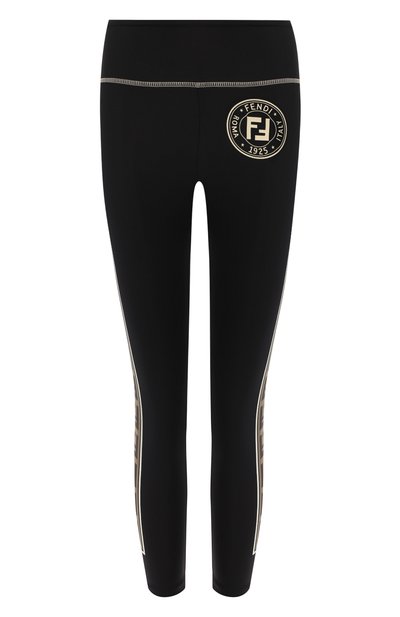 Женские легинсы с контрастными лампасами FENDI, арт. FAB060 A4F0