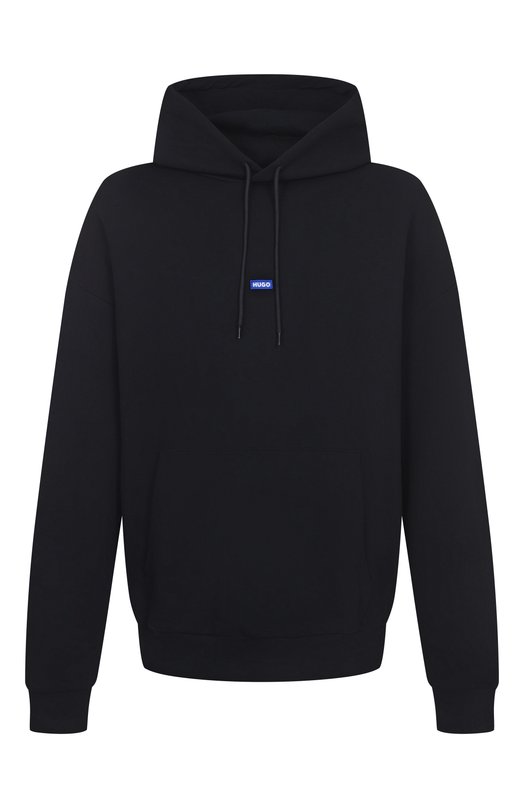 Хлопковое худи HUGO Blue 50522369_1 Чёрный 50522369_1