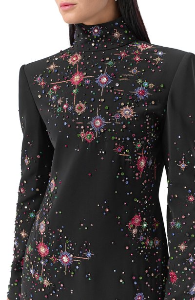 Платье с отделкой стразами ZUHAIR MURAD, арт. PDR25031/CRCA019, фото 4