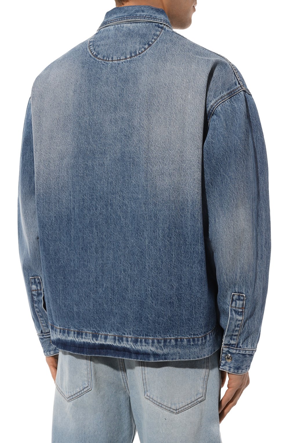 Джинсовая рубашка JACQUEMUS, арт. 24E/245DE033, фото 4