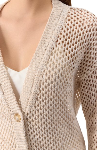 Хлопковый кардиган PIETRO BRUNELLI, арт. CG G007/C00102, фото 5