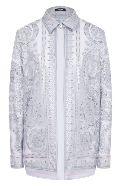 Женская блузка из вискозы и шелка VERSACE, арт. 1001360/1A13358