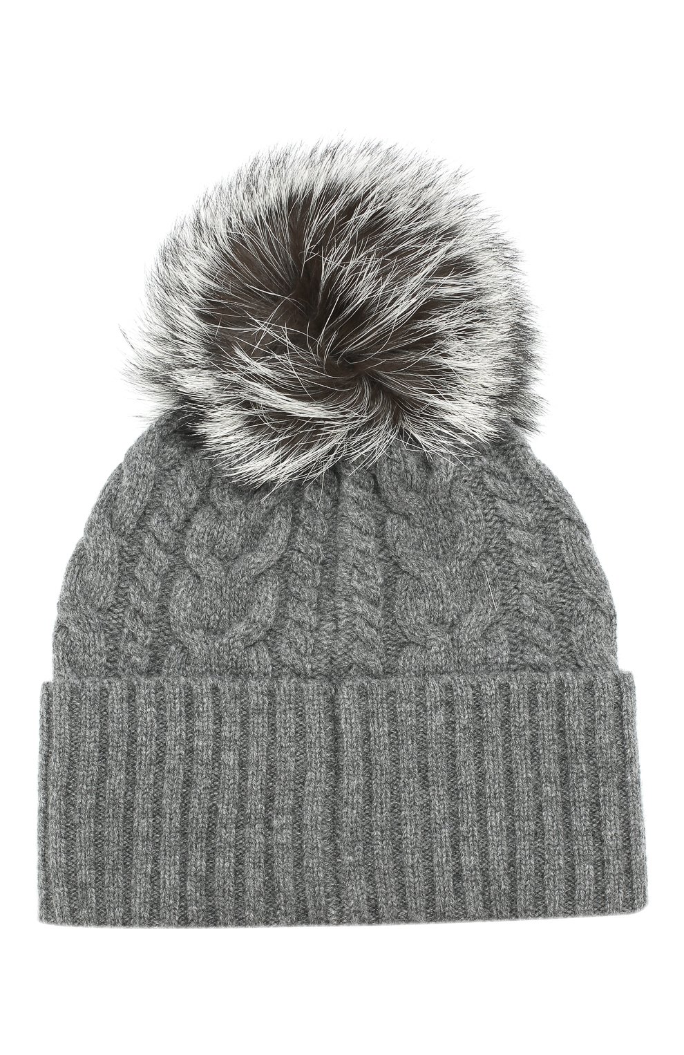 Шапка из смеси шерсти и кашемира с меховым помпоном MONCLER, арт. D2-093-99608-10-948AK, фото 2