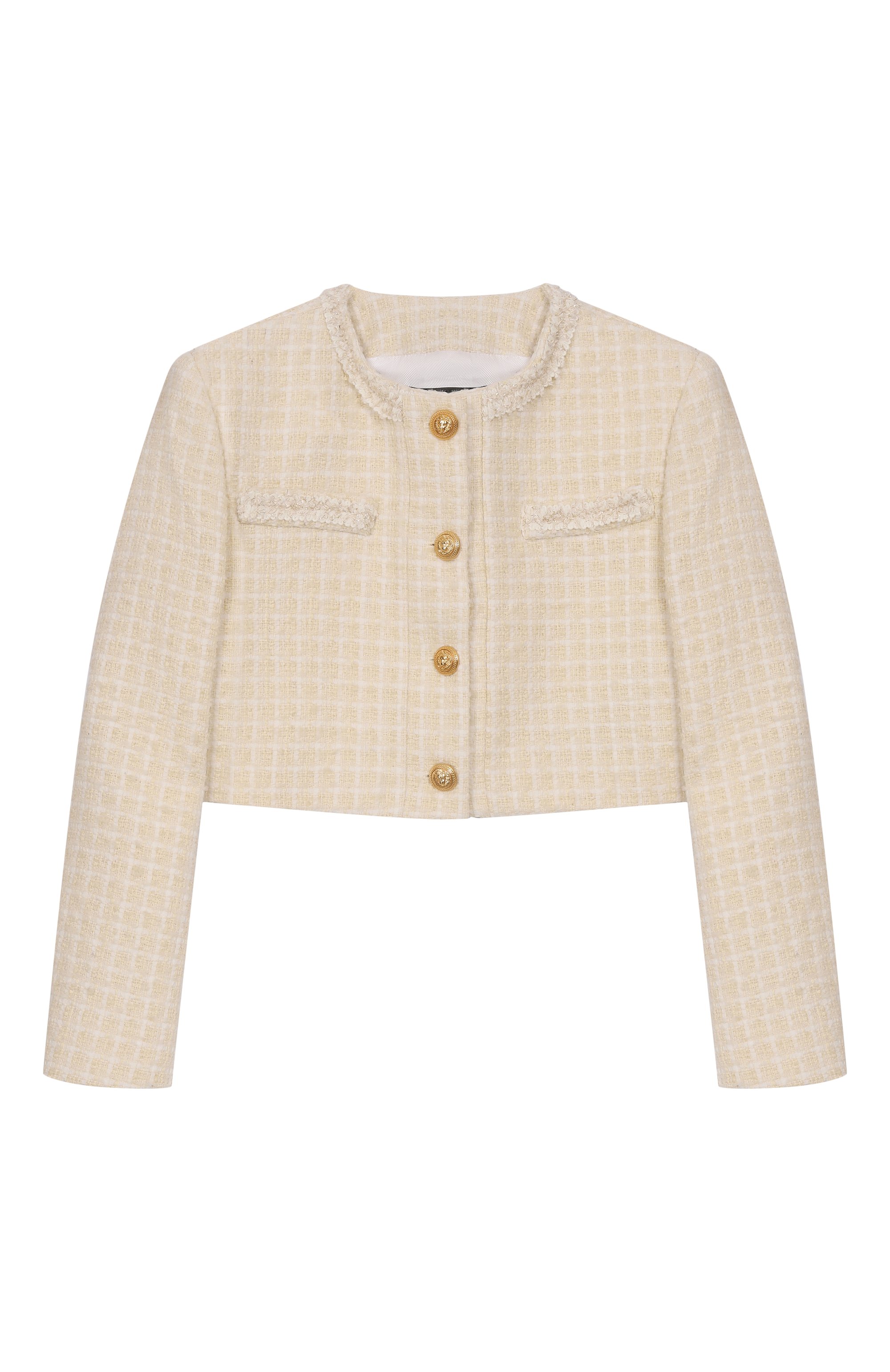 Твидовый жакет BALMAIN, арт. BX2A64, фото 1