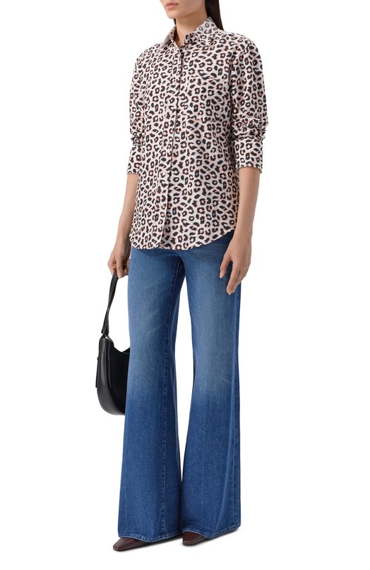 Хлопковая рубашка Academia SILVY-P-DEGRADE/75DM7 Леопардовый  SILVY-P-DEGRADE/75DM7 Фото 2