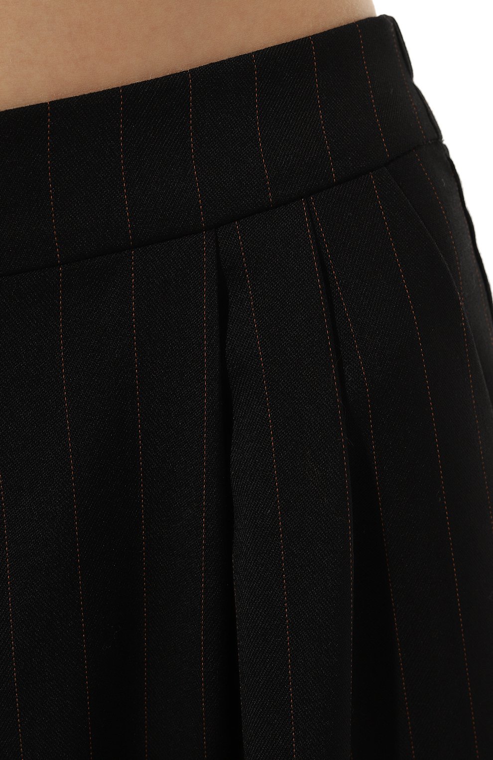 Шерстяные брюки AKHMADULLINA черного цвета по цене 59900 руб., арт. 1224.3B006/W977, фото 5 Шерстяные брюки AKHMADULLINA, арт. 1224.3B006/W977, фото 5