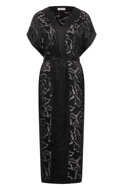 Женский халат из вискозы и шелка LUNA DI SETA, арт. VLST61132