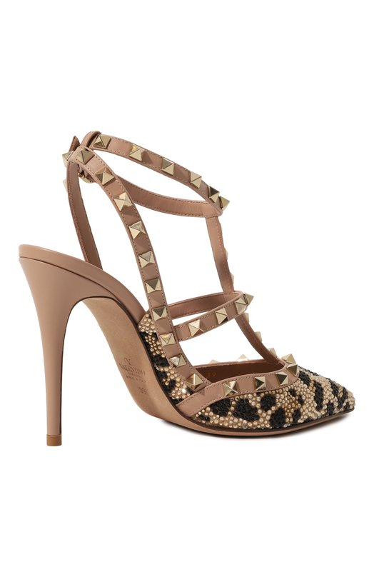 фото Кожаные туфли rockstud valentino