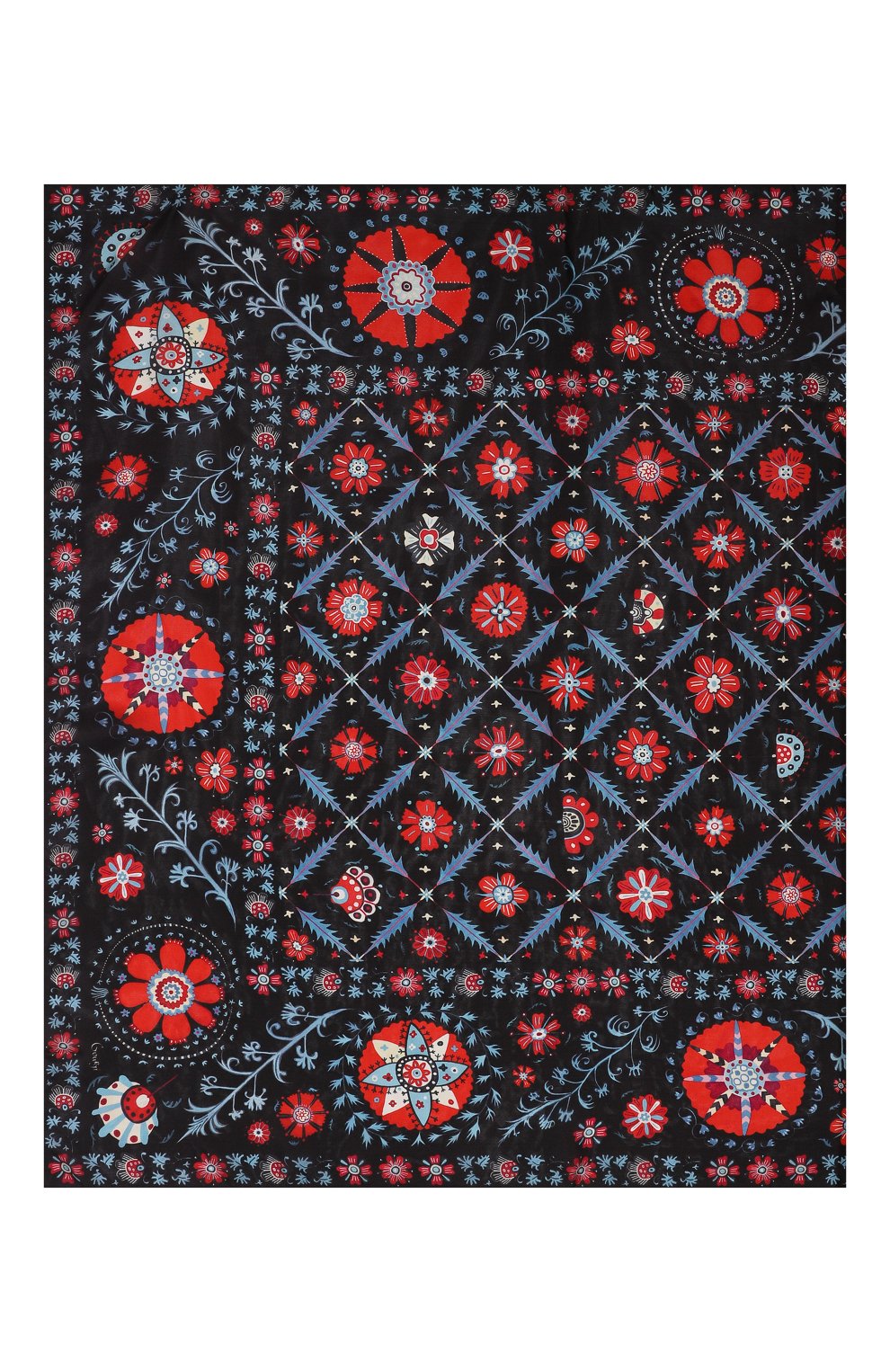 Шелковый платок сюзане GOURJI, арт. T21SUZ7BKR, фото 5